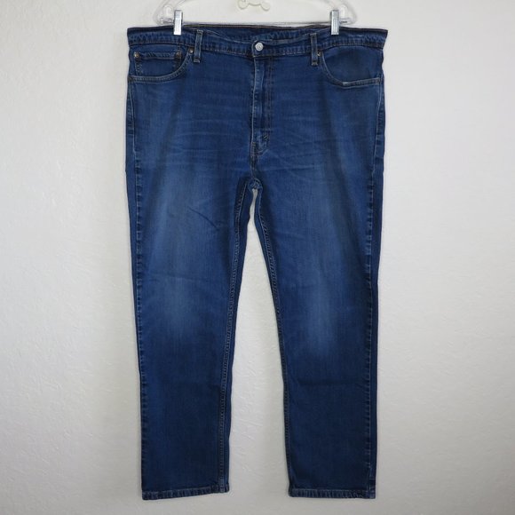 Levi's* Men's 1.5" Belt Loop Denim Multipocketed 511 Blue Jeans~ Size W42‎ L30 - Picture 1 of 10